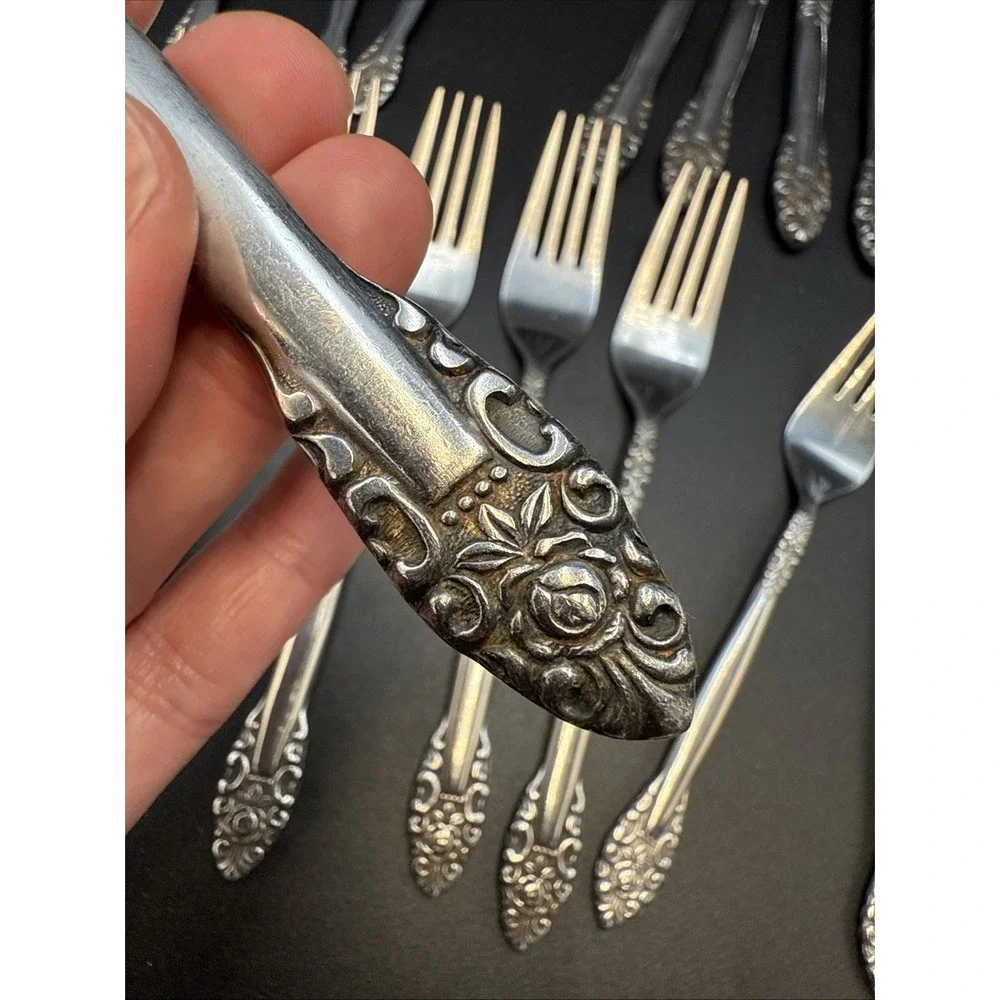 Unbranded‎ Japan UNF231 Stainless Partial Flatware Set 27 Pieces